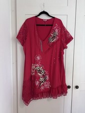 Women red floral for sale  LEEDS