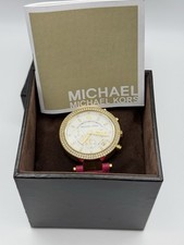 Relógio de pulso feminino Michael Kors Parker MK-2297 39mm mostrador branco pulseira rosa quartzo comprar usado  Enviando para Brazil