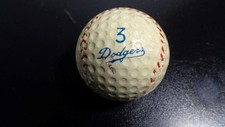 BOLA DE GOLFE ANTIGA VINTAGE BROOKLYN DODGERS SPALDING 3 LOGO com LISTRAS DE BEISEBOL comprar usado  Enviando para Brazil