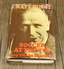 Signed matt busby for sale  WREXHAM