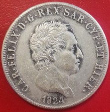 Carlo felice lire usato  Serino