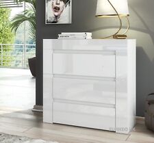 Chest drawers white for sale  BUNTINGFORD