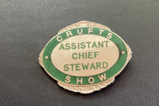 Vintage badges crufts for sale  UK