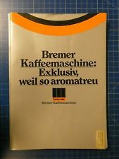 Bremer kaffeemaschine kombi gebraucht kaufen  Oldenburg (Oldenburg)