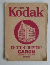 Kodak pochette publicitaire d'occasion  Franconville