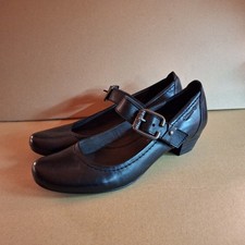Tamaris spangenpumps schwarz gebraucht kaufen  Jembke