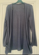 Boohoo longline blue for sale  PENZANCE