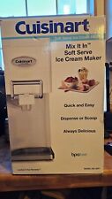 Máquina de sorvete Soft Serve por Cuisinart ICE-45P1 Mix Serve 1,5 quarto - Branco, usado comprar usado  Enviando para Brazil