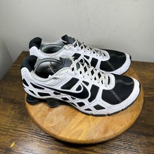 Tênis Nike Shox Turbo+ 12 preto branco masculino tamanho 13 454166-100 comprar usado  Enviando para Brazil