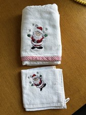 Christmas santa towel for sale  WORCESTER