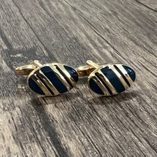 Diagonal gold stripes for sale  Jericho