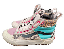 Tênis VANS SK-8 Hi "Off The Wall" cano alto multicolorido patchwork feminino 6.5 comprar usado  Enviando para Brazil