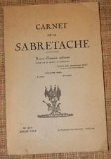 Carnet sabretache 427 d'occasion  Saint-Julien-du-Sault