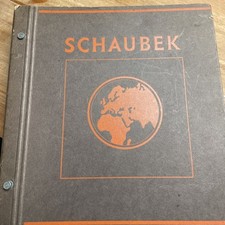 Schaubek briefmarken album gebraucht kaufen  Dortmund