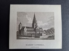 Antique print glasgow for sale  ROMFORD