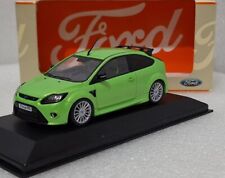 Ford Focus RS 2009 Verde Metálico 1:43 Minichamps Dealer Edition EXTREMAMENTE RARO! comprar usado  Enviando para Brazil