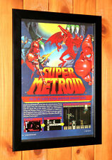 Usado, 1994 Super Metroid Nintendo SNES Vintage Pequeno Pôster Promocional/Página de Anúncio Emoldurada comprar usado Usado, 1994 Super Metroid Nintendo SNES Vintage Pequeno Pôster Promocional/Página de Anúncio Emoldurada comprar usado  Enviando para Brazil