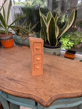 Vtg hand carved for sale  UK