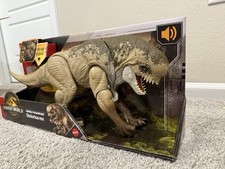 Jurassic World Rebirth Distortus Rex Rumble'n Rampage 22 cale D-Rex, używany na sprzedaż  Wysyłka do Poland