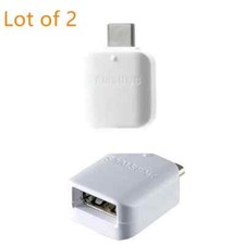 2X Samsung Galaxy S8/S9Plus/Note8 conector USB C adaptador OTG comprar usado  Enviando para Brazil