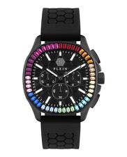 Relógio da moda Philipp Plein masculino preto pulseira 44mm comprar usado  Enviando para Brazil