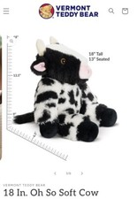Urso de pelúcia Oh So Soft Cow Vermont comprar usado  Enviando para Brazil