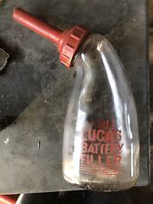 Lucas battery fillers for sale  CHESTERFIELD