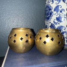 Pair vtg brass for sale  Austin