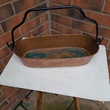 Copper fish kettle for sale  MANCHESTER