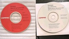 Usado, CD do sistema operacional Compaq e CD QuickRestore Microsoft Windows XP Home 2002 comprar usado  Enviando para Brazil