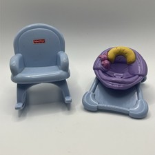 Assento de carro/cadeira de balanço Fisher Price My First Dollhouse bebê Loving Family 2005 comprar usado  Enviando para Brazil