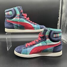 Używany, Puma First Round EX Mid Denim Kratka Koralowa Damskie Rozmiar 7 Casual Sneakersy na sprzedaż  Wysyłka do Poland