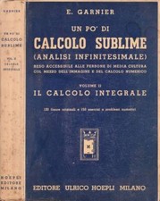Calcolo sublime vol. usato  Italia