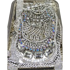 Broken clear rhinestone for sale  Farmington