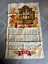 Torchon calendrier ancien d'occasion  Bordeaux-