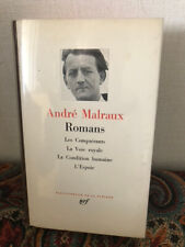 Pléiade andré malraux d'occasion  La Rochelle