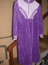 Robe chambre velours d'occasion  Tulette