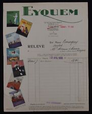 Invoice paris 1930 d'occasion  Expédié en Belgium