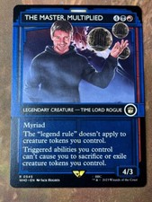 1x SHOWCASE THE MASTER, MULTIPLICADO - Doctor Who - MTG - Magic the Gathering comprar usado  Enviando para Brazil