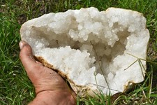 Moitié geode quartz d'occasion  Forcalquier