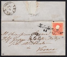 Storia postale asi usato  San Bonifacio