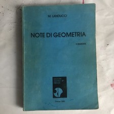 Note geometria preparazione usato Note geometria preparazione usato  Ancona