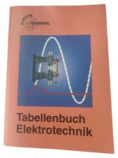 Tabellenbuch elektrotechnik eu gebraucht kaufen  Deutschland