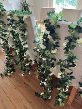 Faux white rose for sale  SOUTHAMPTON