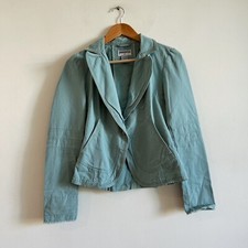 Jaqueta verde vintage Y2k algodão utilitário anos 2000 blazer verde sálvia desgastado comprar usado  Enviando para Brazil