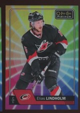 2016-17 OPC Platinum Rainbow Color Wheel Elias Lindholm Carolina Hurricanes #97 comprar usado  Enviando para Brazil