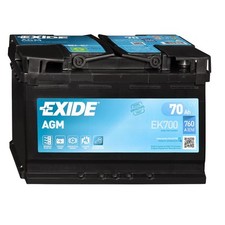 Starterbatterie exide ek700 gebraucht kaufen  Rheine