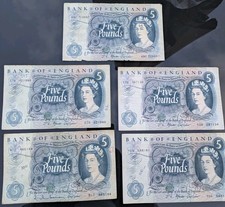 Five vintage notes for sale  HARROGATE