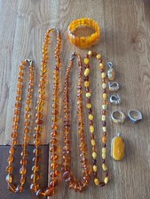 Bernstein schmuck konvolut gebraucht kaufen  Filderstadt