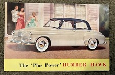 Humber hawk brochure for sale  COLCHESTER